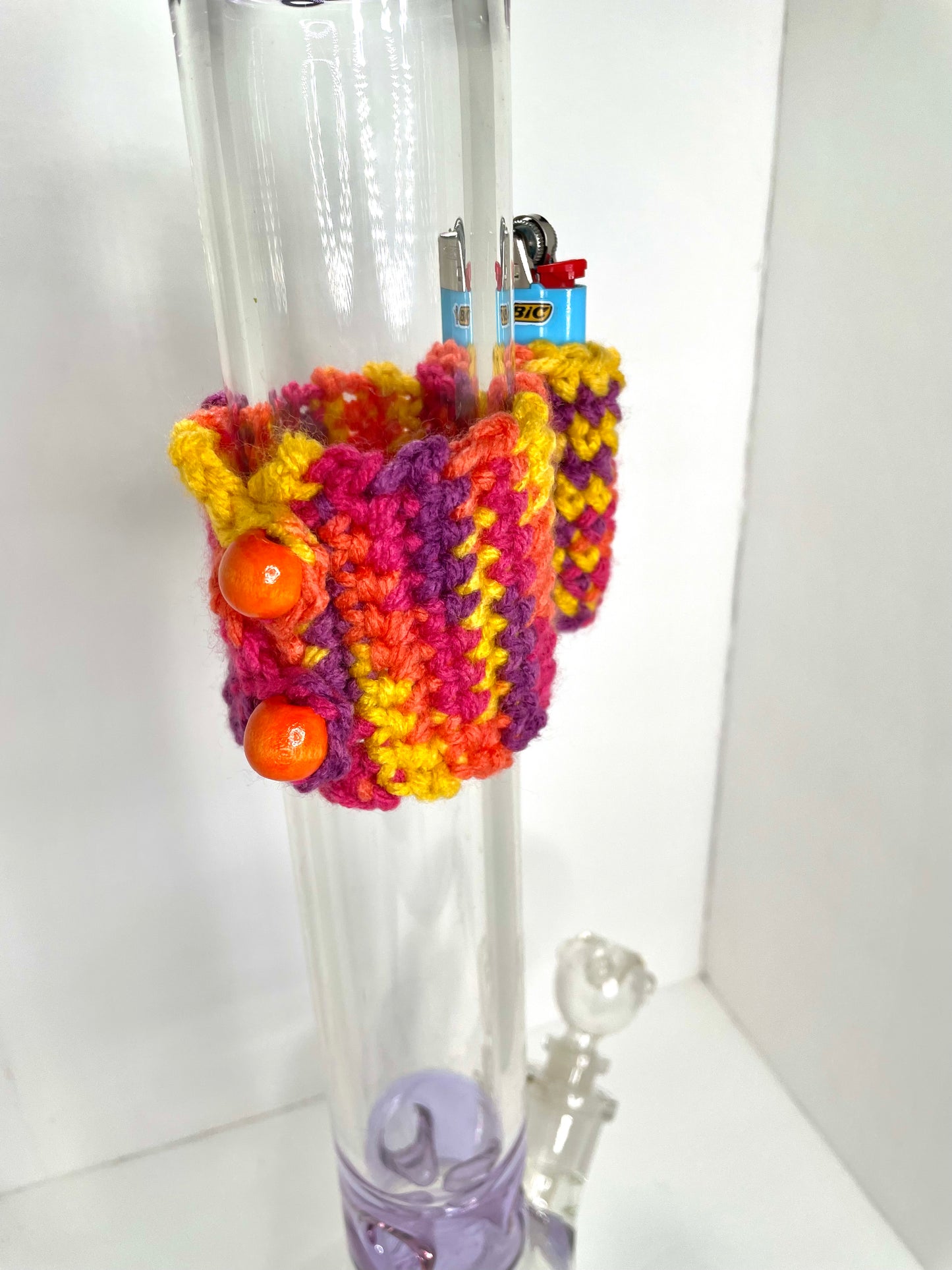 Starburst lighter holder