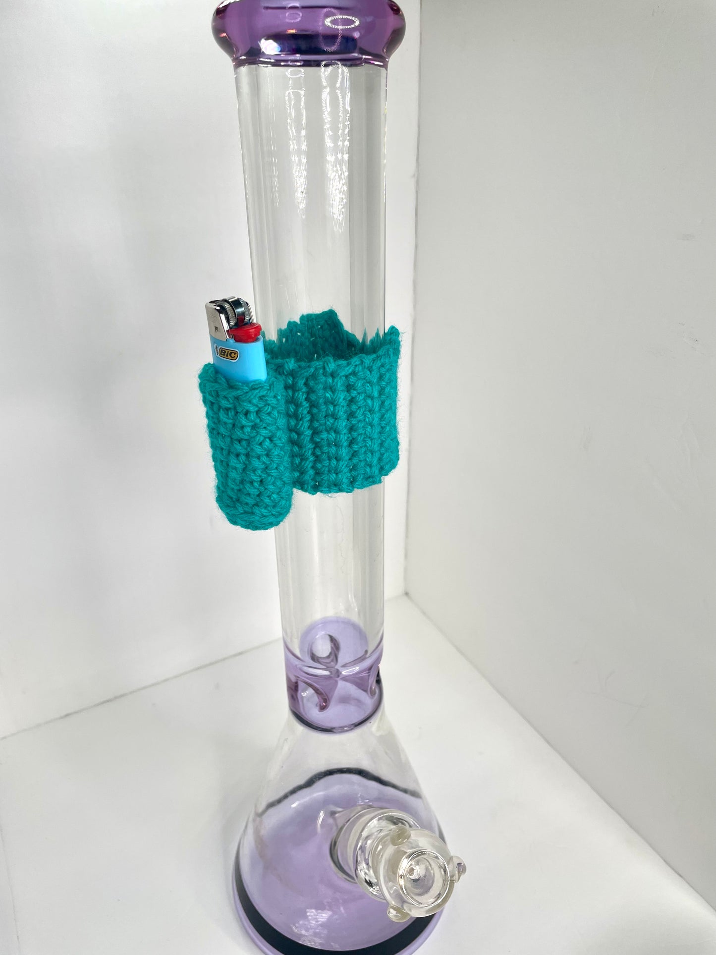 Teal Lighter holder