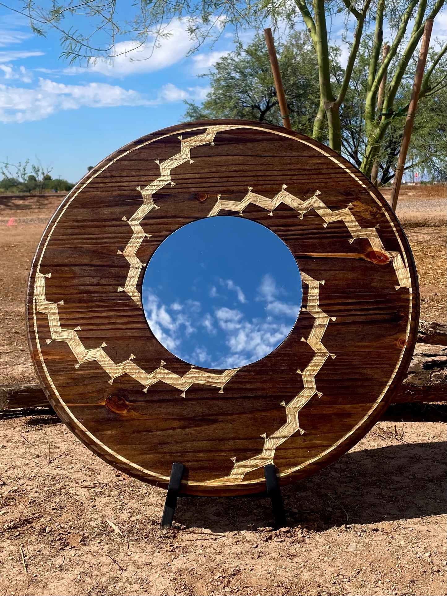 Dewpi•lelik Basket Mirror