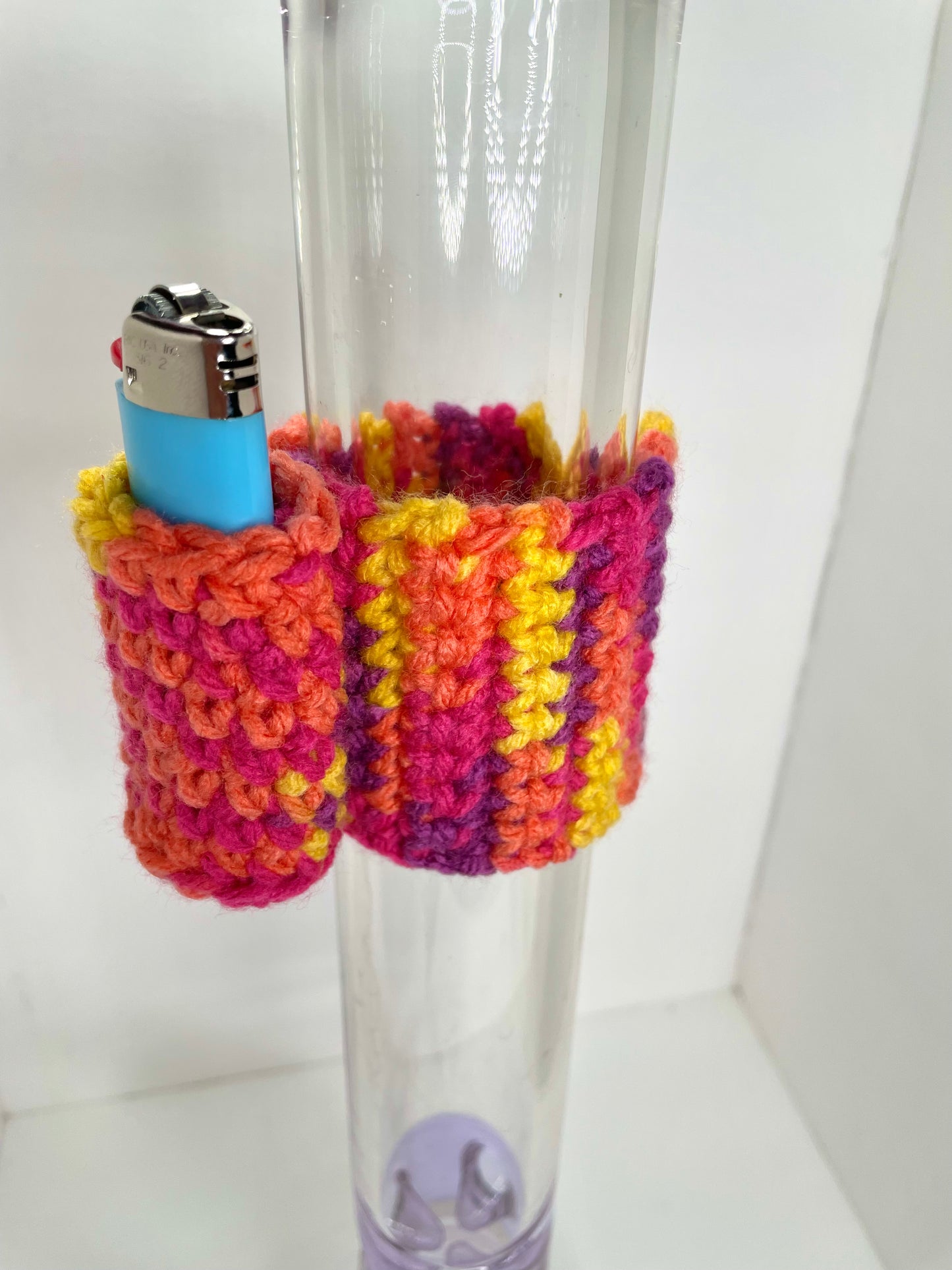 Starburst lighter holder