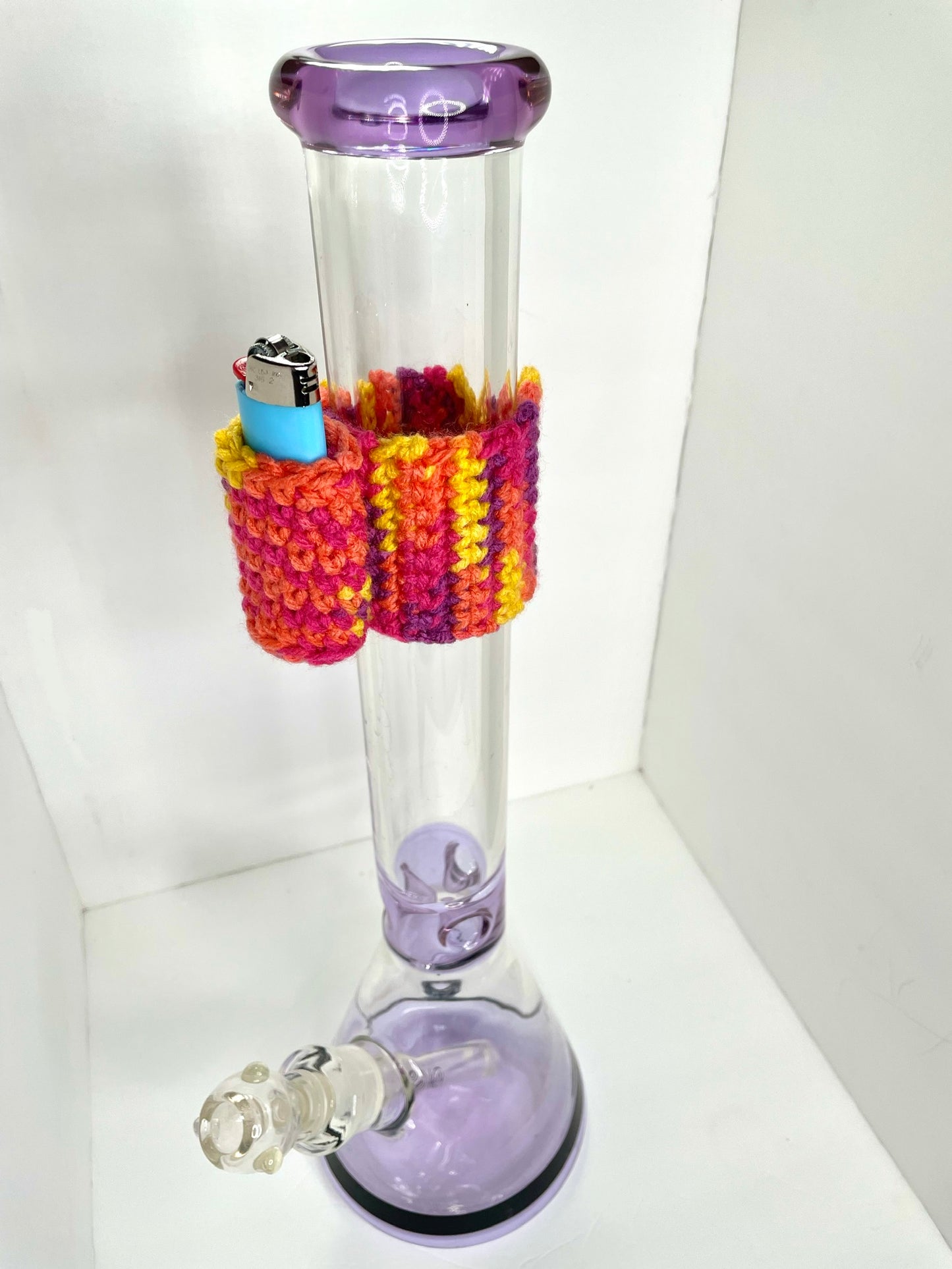 Starburst lighter holder