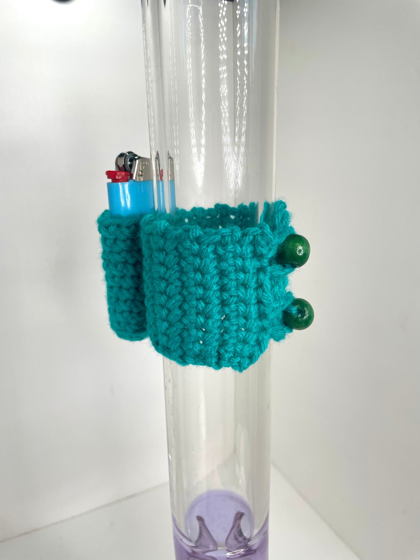 Teal Lighter holder