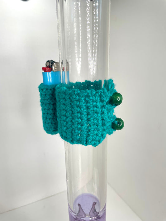 Teal Lighter holder